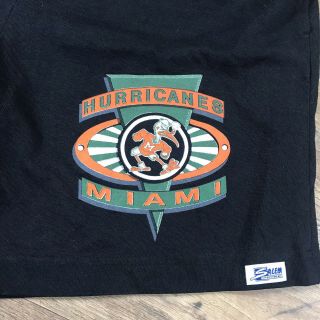 Miami Hurricanes Vintage Sweat Shorts Men’s Large THE U Retro 90s Cotton VTG 3