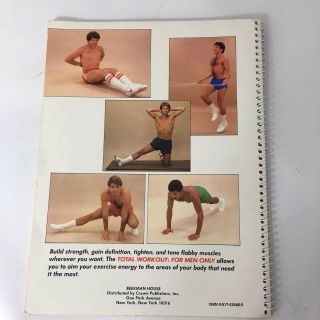 Vintage 80s Total Workout For Men Only A Dugan Guide Illustrated Fitness Guide