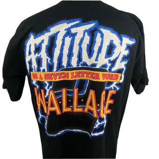 Rusty Wallace T Shirt Vintage 1995 90’s 2 Sided Lighting Bolt Single Stitch XL 2