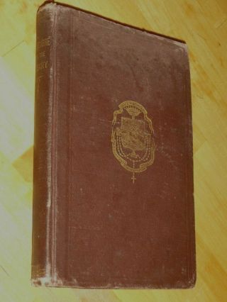 Monsabre Meditations On The Mysteries Of The Holy Rosary 1885 Hardcover Book