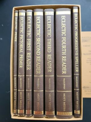 The Mcguffeys Eclectic Reader Series 7 Volume Set 1982 Hardcover