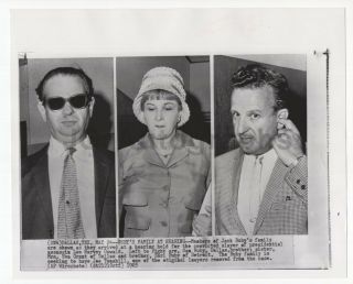 Jack Ruby’s Family - Vintage Wire Service Photograph