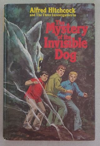 Alfred Hitchcock Three Investigators 23 The Mystery Of The Invisible Dog Hb