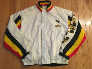 Rare Vintage Pittsburgh Penguins 1990’s Starter Hockey Jacket Men 