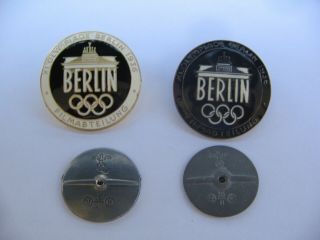 Wwii Germany 1936 Berlin Olympic Games Filmabteilung Pin Badge