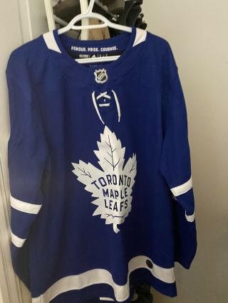 Auston Matthews Toronto Maple Leafs Adidas Authentic Jersey Size52