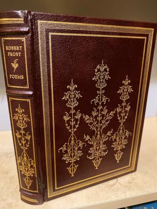 Franklin Library Poems Of Robert Frost Pulitzer Prize 1st Ed