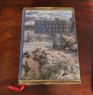Jrr Tolkien The Lord Of The Rings Book Illustrated By Alan Lee 1991 Hardcover