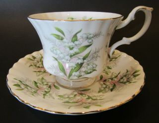 Vintage Royal Albert Springtime Series " Lily Of The Valley "