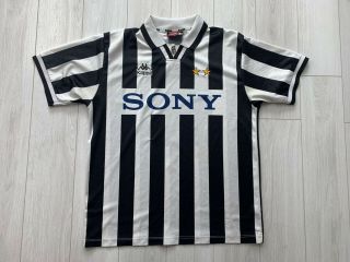 Juventus Home Football Shirt 1996/1997 Vintage Italy Men 