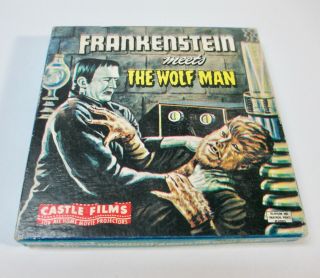 Frankenstein Meets The Wolfman 8mm Castle Films 200 