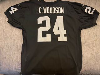 Oakland Raiders Charles Woodson Authentic Jersey 54