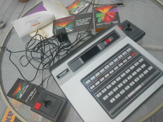 Vintage Odyssey 2 Console With Joysticks,  Adapter,  Cords,  & One Game