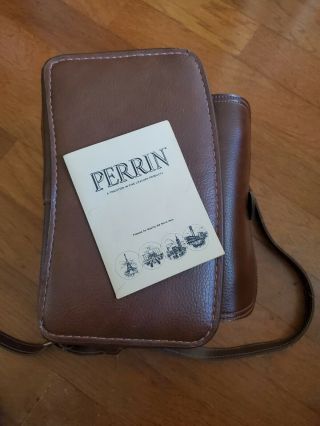 Vintage Perrin Leather Camera Bag