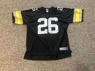 Vintage Pittsburgh Steelers Rod Woodson Mens Size Xl Jersey Nfl Logo Athletic