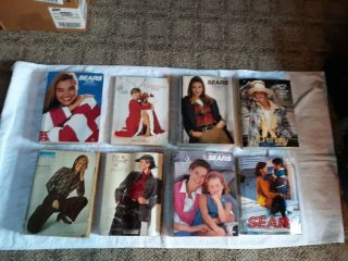 9 Vintage Sears/montgomery Wards/jc Penny Catalogs Exc