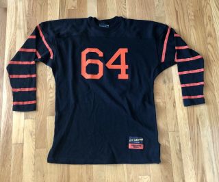 Vintage Princeton Tigers Sewn Football Jersey Ebbets Field Flannels Size L