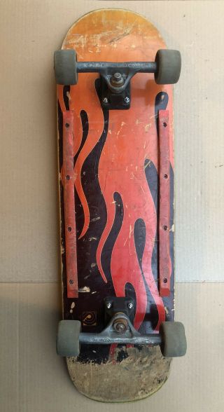 Powell Peralta Flame Deck 1996,  With Gullwing Trucks And Vision Wheels