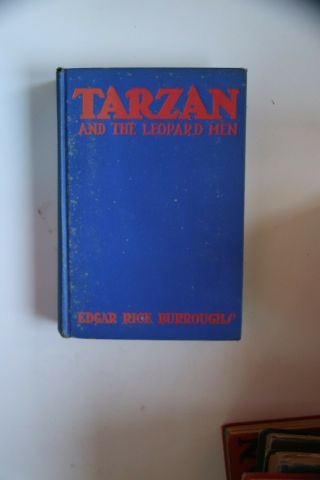 1st Edition Tarzan And The Leopard Men By Edgar Rice Burroughs C.  1935