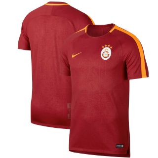 Nike Galatasaray Sk Official 2018 - 2019 Elite Soccer Training Jersey Red Yellow