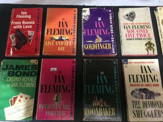 Complete Set Of All Ian Fleming 