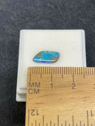 Lovely Australian Boulder Opal In Gem Jar - 1.  90ct - Vintage Estate Find