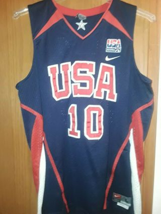 Nike Kobe Bryant Usa Jersey Size L