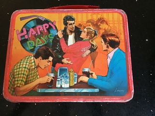 Vintage Lunch Box Happy Days 1976