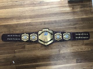 Wwf Light Heavy Weight Championship Belt