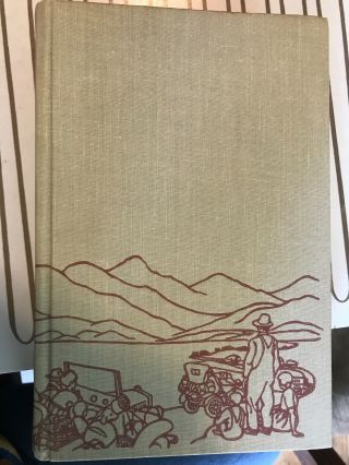 1939 The Grapes Of Wrath By John Steinbeck 1st Edition Hardcover