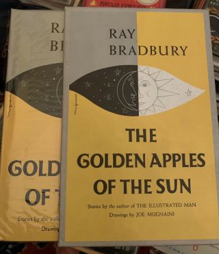 Golden Apples Of The Sun Ray Bradbury First Edition Library W/ Slipcase 1981