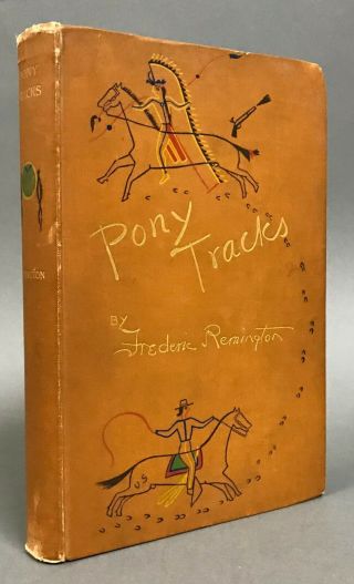 First Edition Frederic Remington Pony Tracks Harper & Brothers 1895