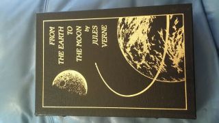 From The Earth To The Moon By Jules Verne,  Easton Press,  1970 Leather Bound