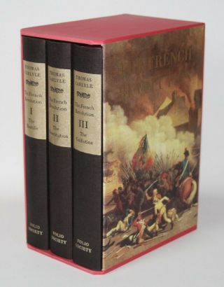 Folio Society - Thomas Carlyle - The French Revolution - Three Volume Set - Vgc