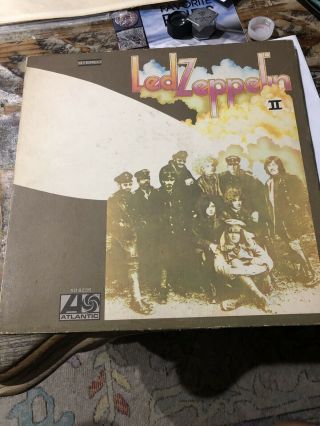 Led Zeppelin Ii (2) 1969 1st Us Press Vtg.  Vinyl Sd - 8236 Hard Rock