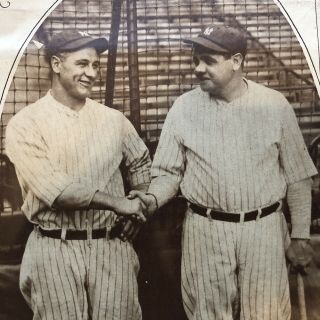 5 1927 Newspapers York Yankees V Pirates In Baseball World Series Babe Ruth