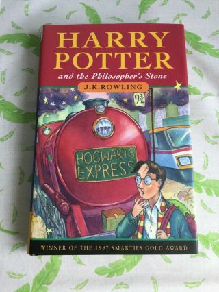 First Edition 4th Print Harry Potter Philosopher 