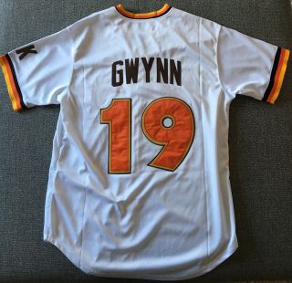 Tony Gwynn 1984 San Diego Padres Cooperstown Authentic Mitchell & Ness Jersey 50