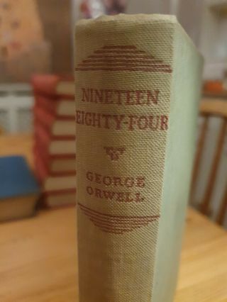 George Orwell Nineteen Eighty Four 1950 Secker& Warburg