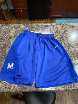 Authentic Nike Memphis Tigers Game Worn Team Issued Shorts 40,  4