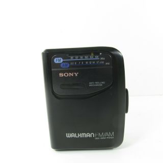 Sony Walkman Vintage Wm - Fx101 Stereo Cassette Player Fm/am Radio