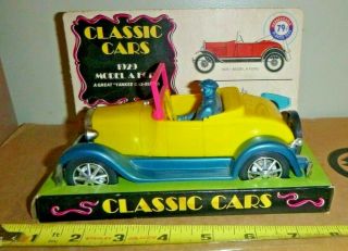 Vintage Processed Plastic Co Tim Mee 5591 Ford 1929 Model A Car Hot Rat Rod