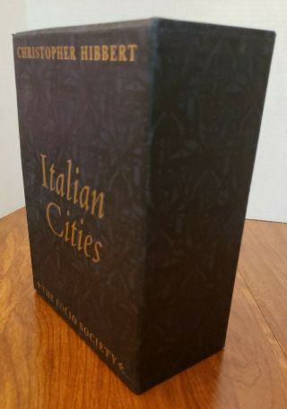Folio Society - ITALIAN CITIES by Christopher Hibbert - Three Volumes Boxed Set 2