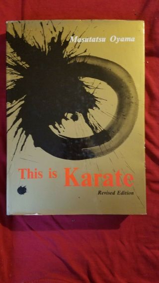 1982 This Is Karate Book By Masutatsu Oyama Vintage