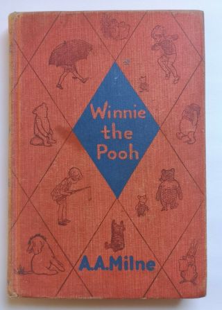 Vintage Winnie The Pooh By A.  A.  Milne Uniform Edition 1939 Ernest Shepard