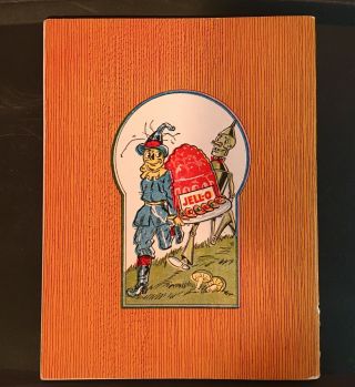 Vintage Jello Halloween Booklet/L.  Frank Baum The Scarecrow and the Tin Wood Man 2