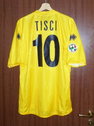 Match Worn 10 Ivan Tisci 2005 Modena Fc Football Shirt Jersey Sz Xl Errea Italy