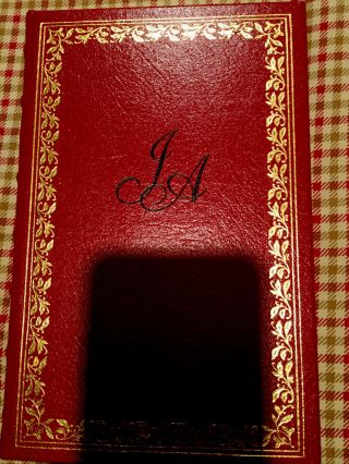 Easton Press Pride And Prejudice By Jane Austen - Red Leather - 100 Greatest Books