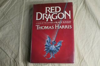 Thomas Harris Red Dragon 1981 First Edition/1st Printing Hc,  Dust Jacket