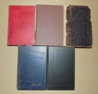Set of 5 Vintage Hardcover Books of PRESIDENT ABRAHAM LINCOLN 2